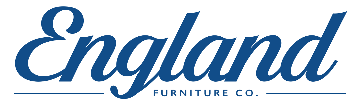 Logo for Gladys Furniture featuring stylized blue text.