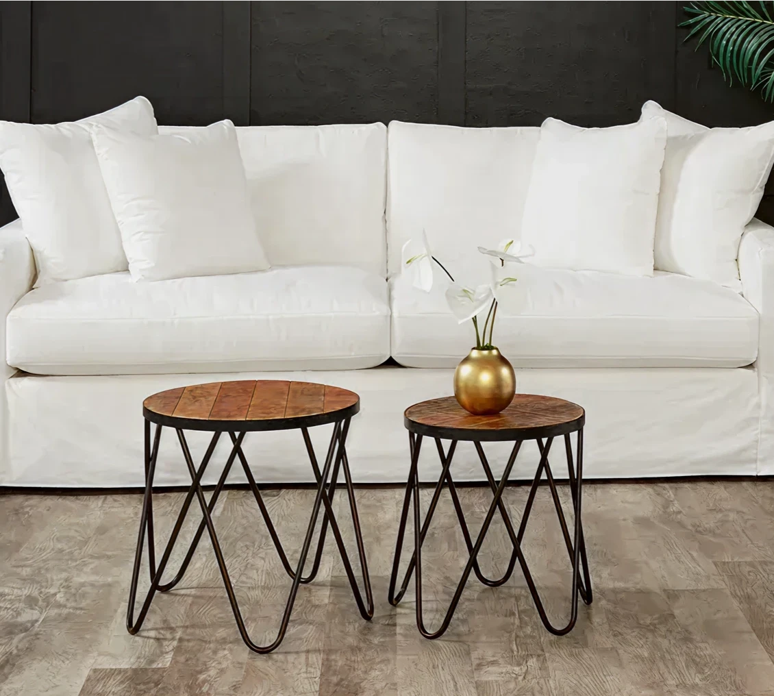 Modern living room setup